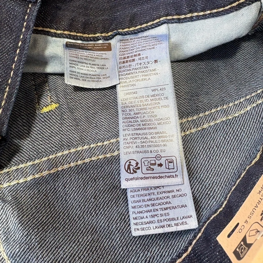 Levi's Dark Blue Straight Men's Jeans 31X30